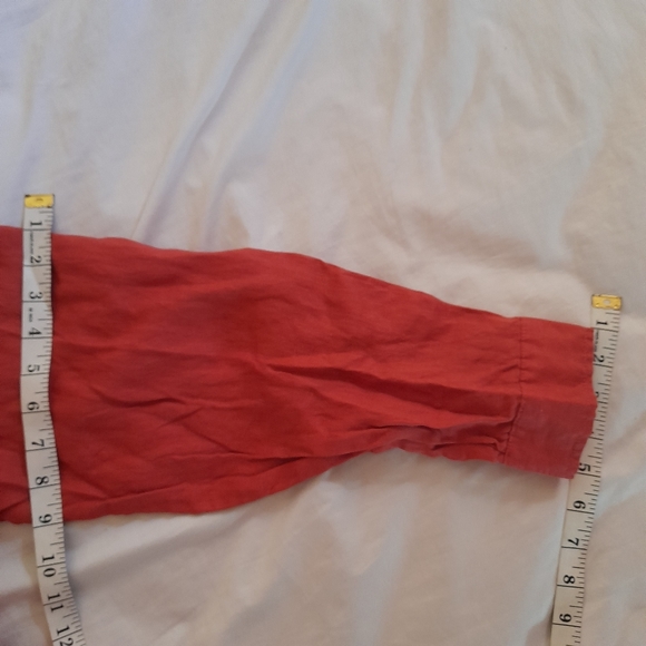 ● TAHARI | 100% Linen tunic blouse 1x - Picture 12 of 16